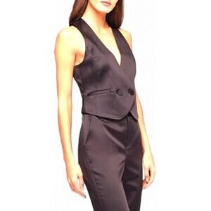 Jason Wu Tailored Purple Sleeveless Vest & Pants Suit Set